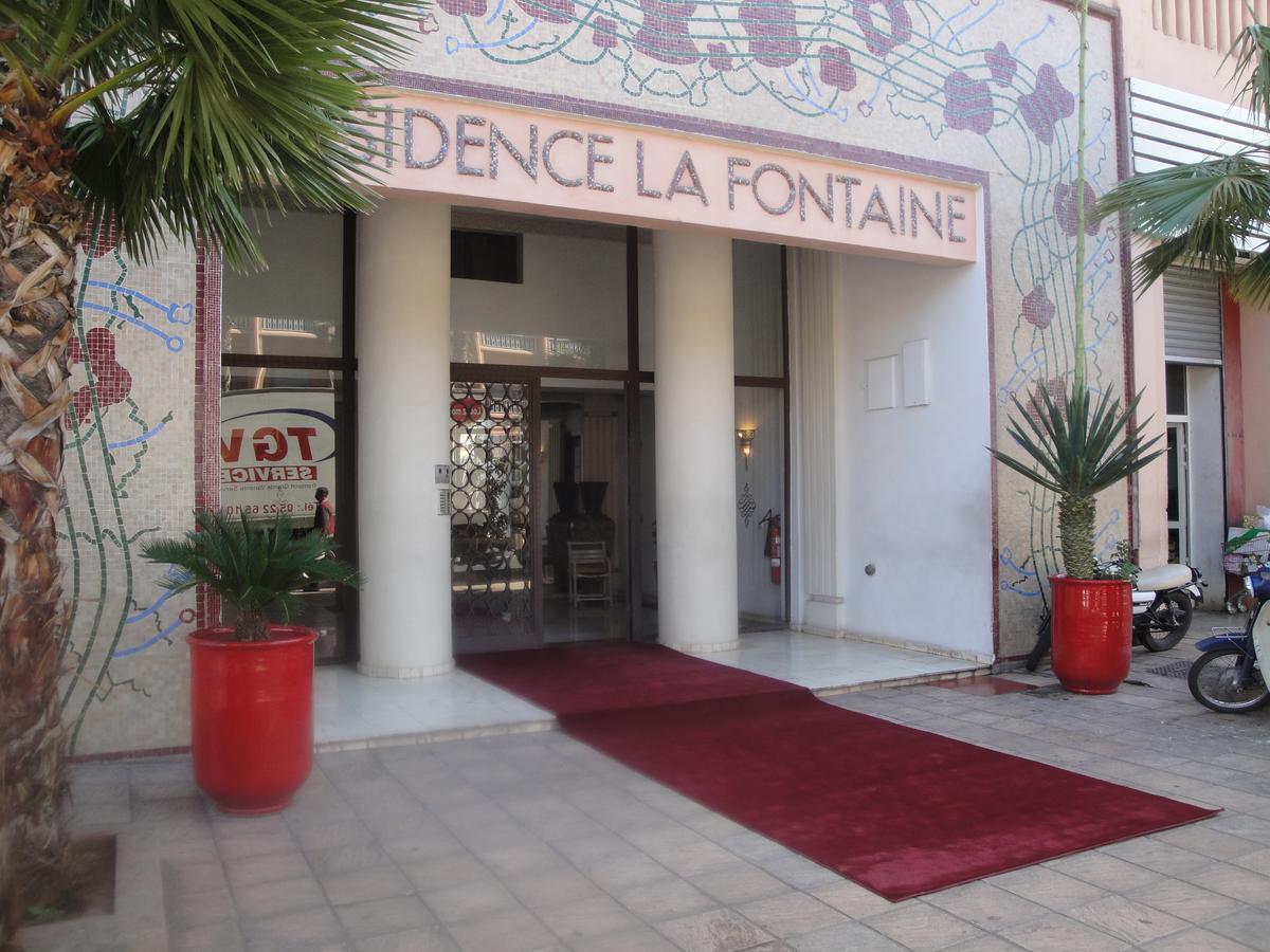 La Fontaine Lägenhet Marrakesh Exteriör bild
